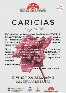Caricias INVITACIÓN